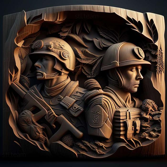 3D модель Игра Люди войны (STL)